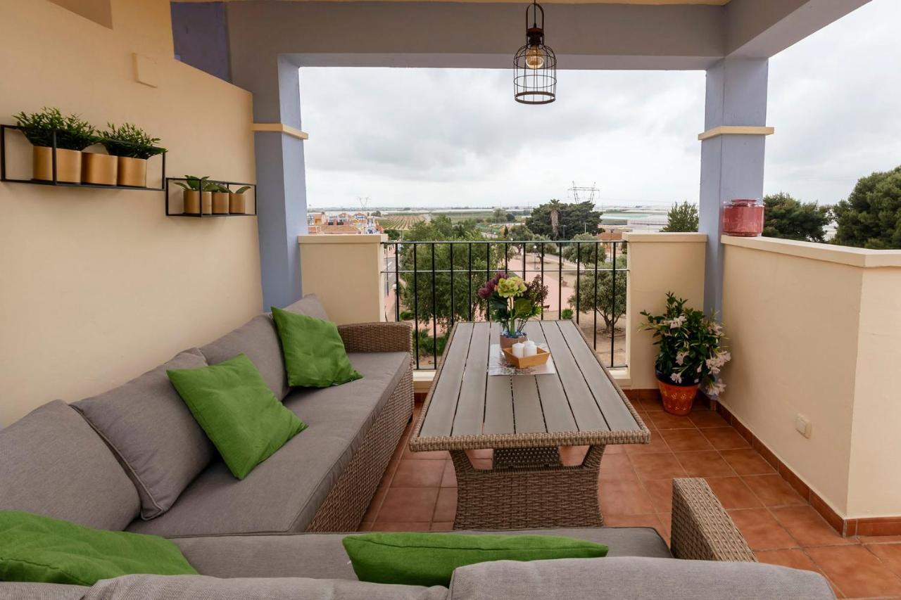 Апартаменти Atico Con Terraza-Solarium Y Piscina 4-6 Personas Wifi A/C Roda Екстер'єр фото